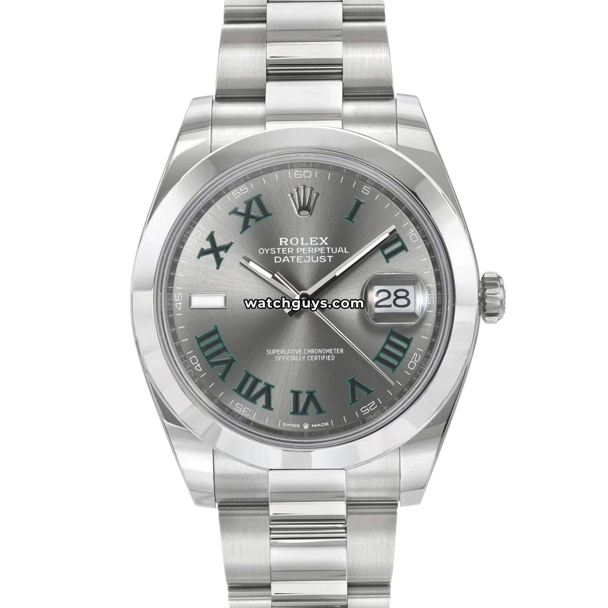 Rolex Datejust 126300 Wimbledon
