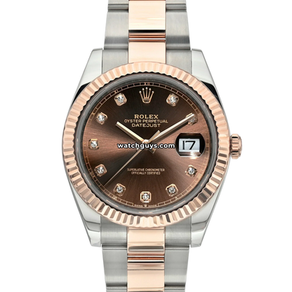 Rolex Datejust 126331 Chocolate Diamond