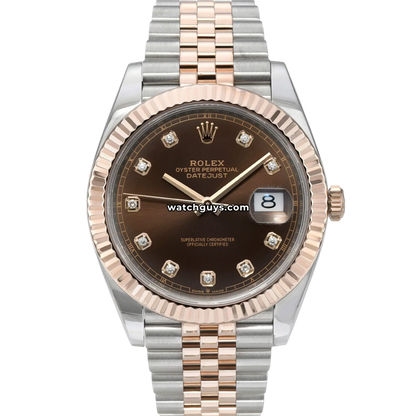 Rolex Datejust 126331 Chocolate Diamond