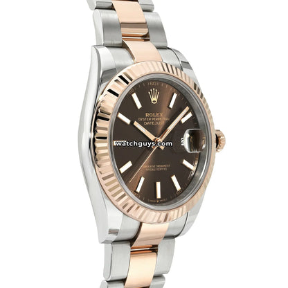 Rolex Datejust 126331 Chocolate Index