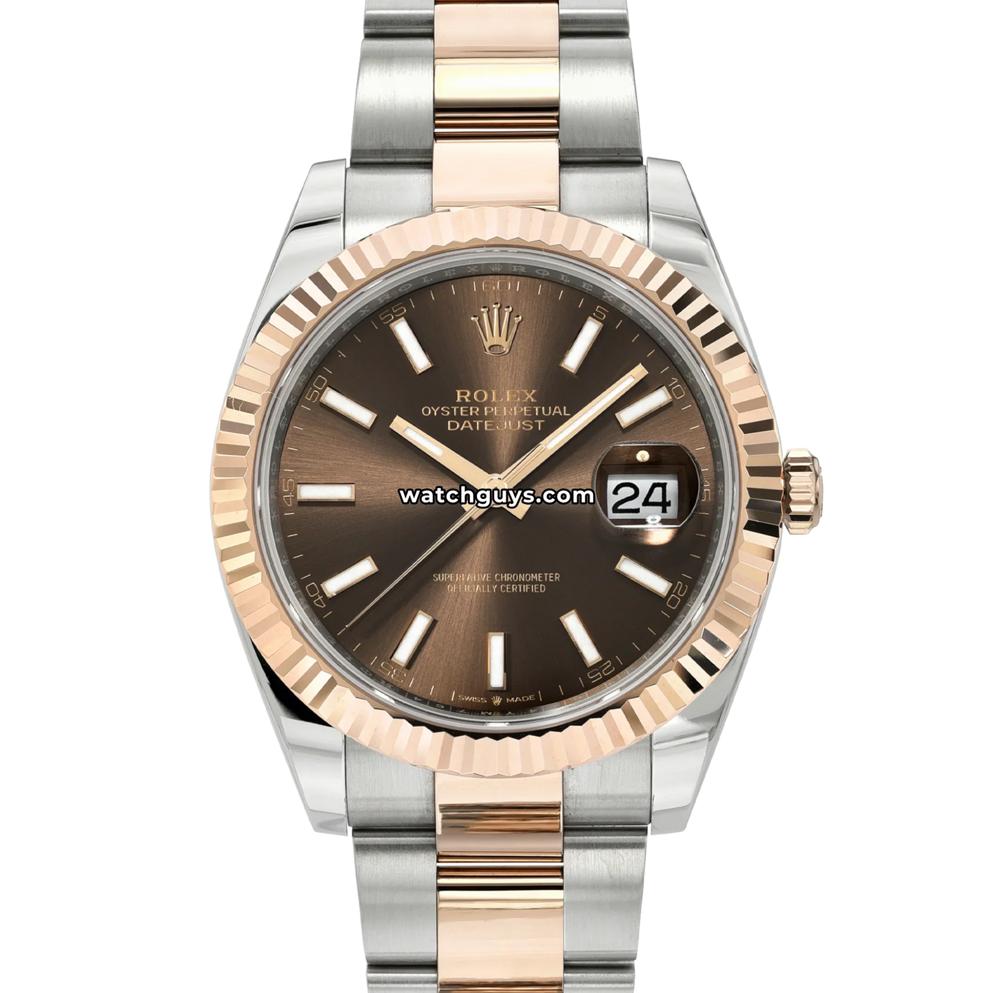 Rolex Datejust 126331 Chocolate Index
