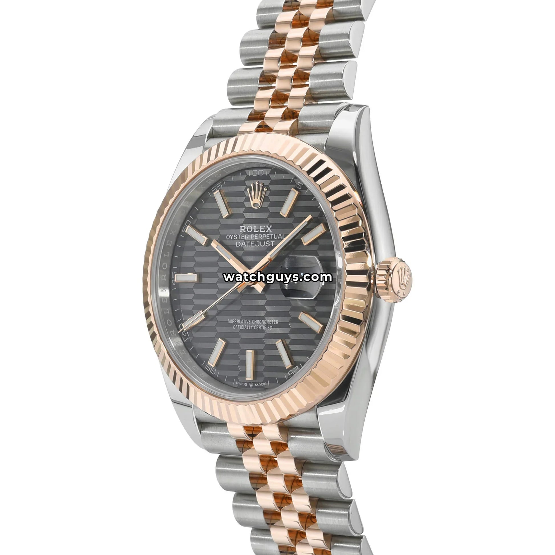 Rolex Datejust 126331 Slate Fluted Motif Jubilee