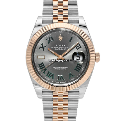 Rolex Datejust 126331 Wimbledon Two Tone Jubilee
