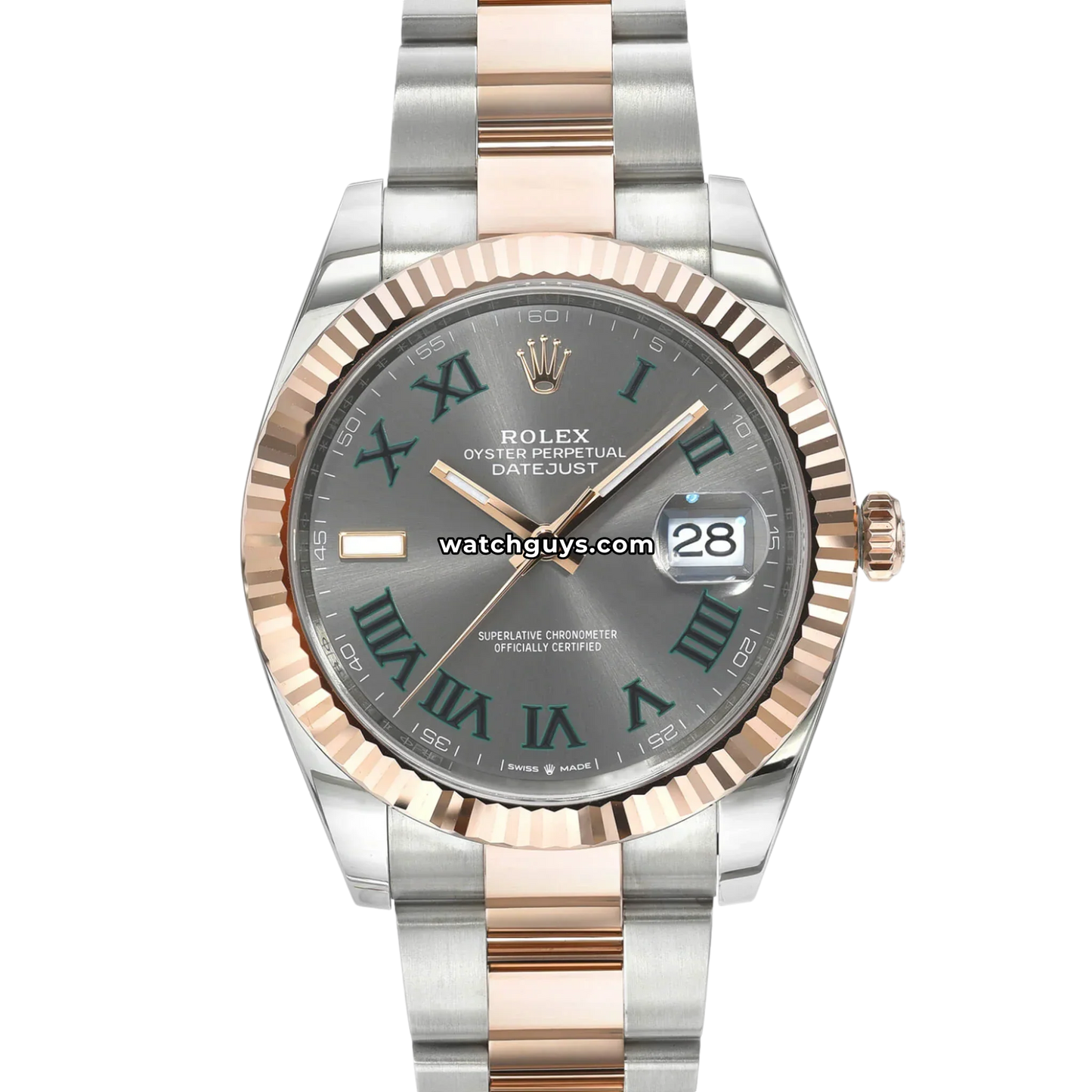 Rolex Datejust 126331 Wimbledon Oyster