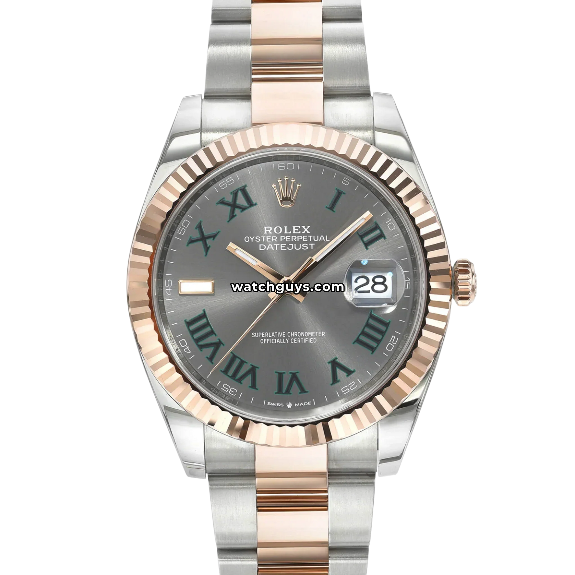 Rolex Datejust 126331 Wimbledon Oyster