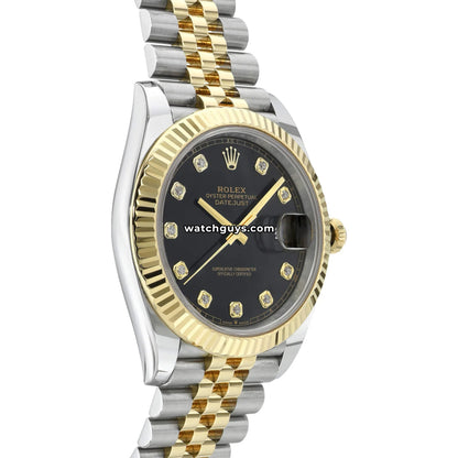 Rolex Datejust 126333 Black Diamond Jubilee
