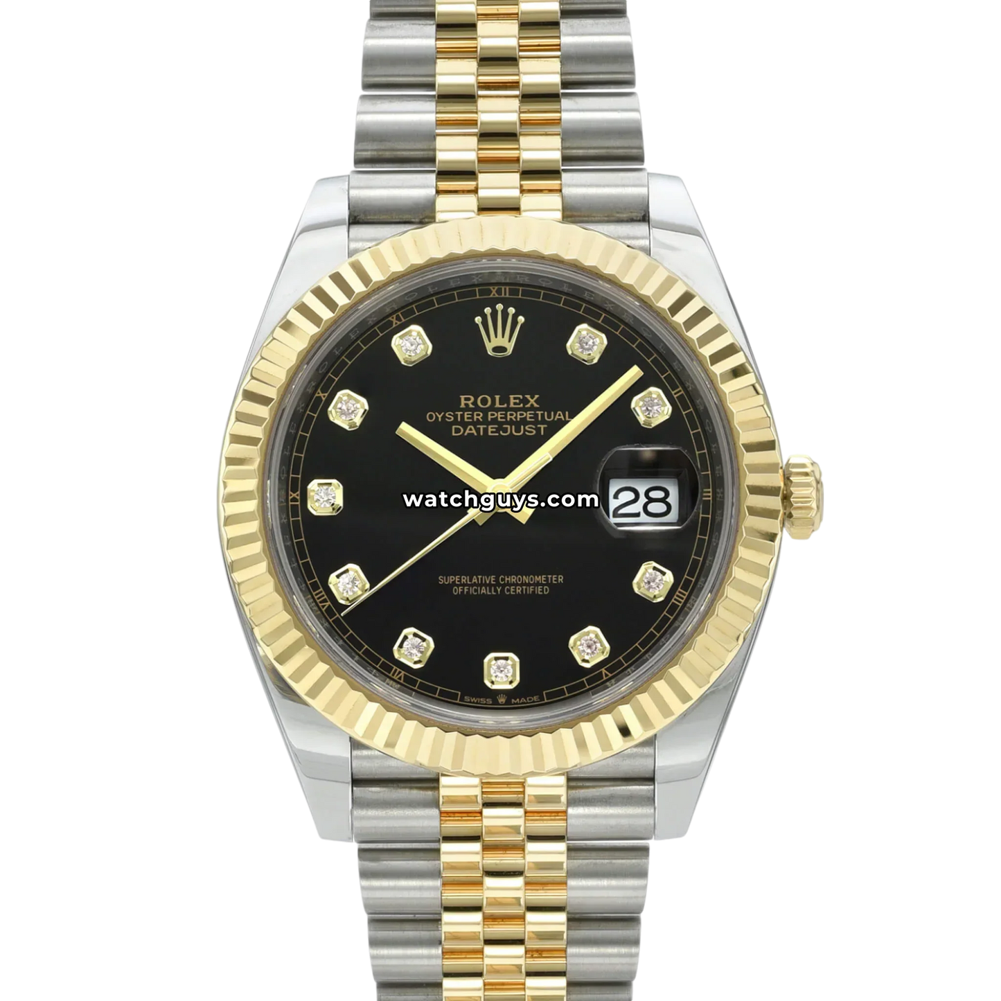 Rolex Datejust 126333 Black Diamond Jubilee