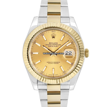 Rolex Datejust 126333 Champagne Oyster