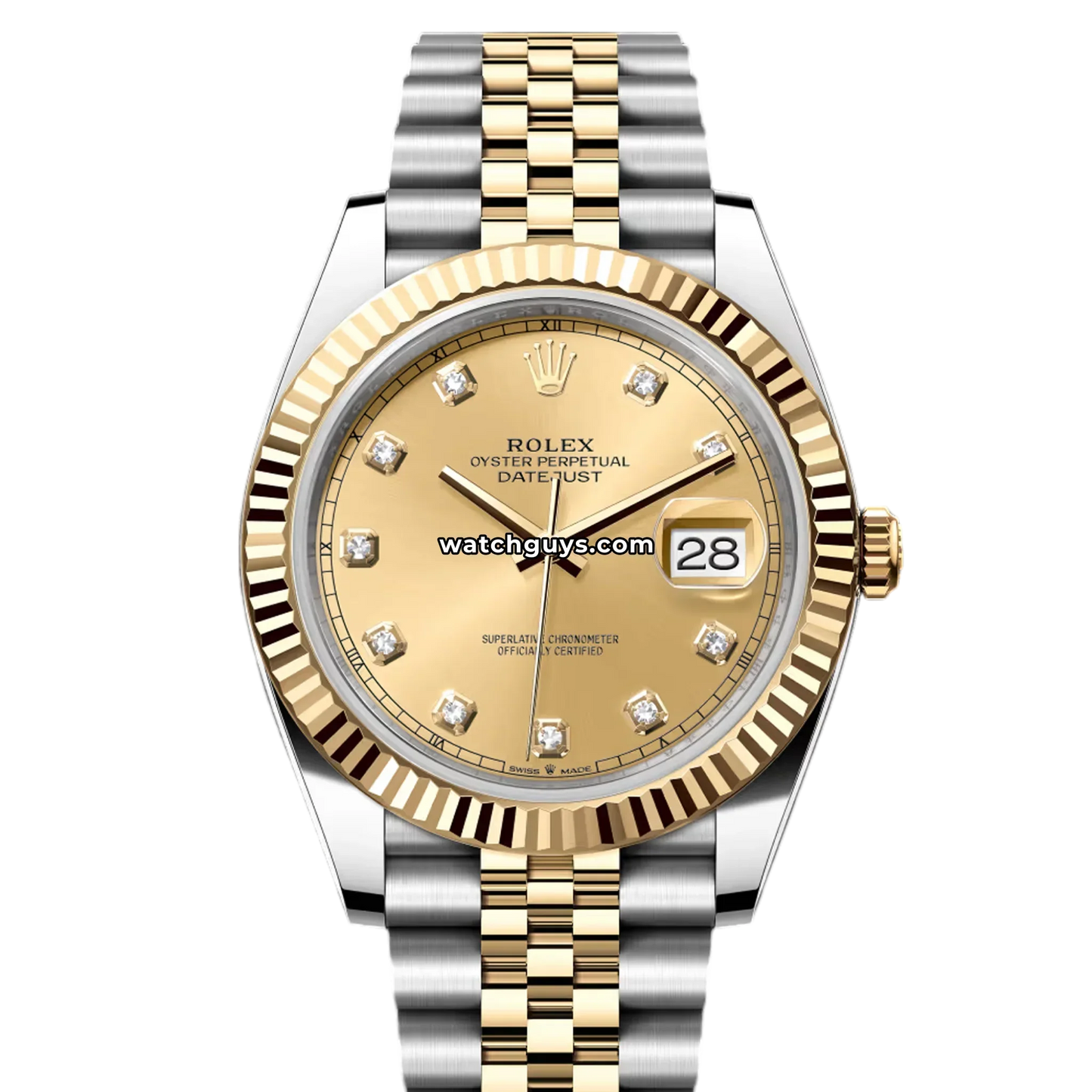 Rolex Datejust 126333 Champagne Diamond Jubilee