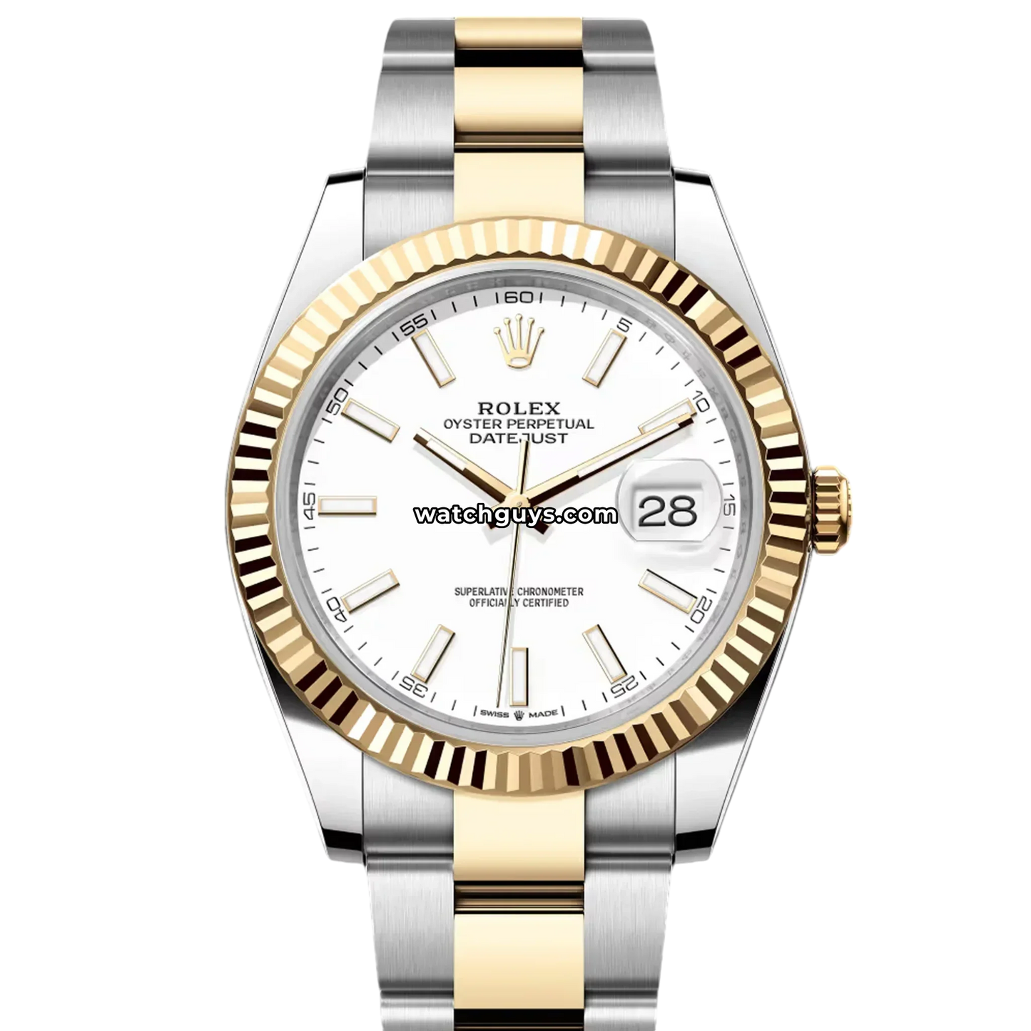 Rolex Datejust 126333 White Oyster