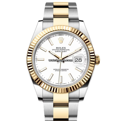 Rolex Datejust 126333 White Oyster