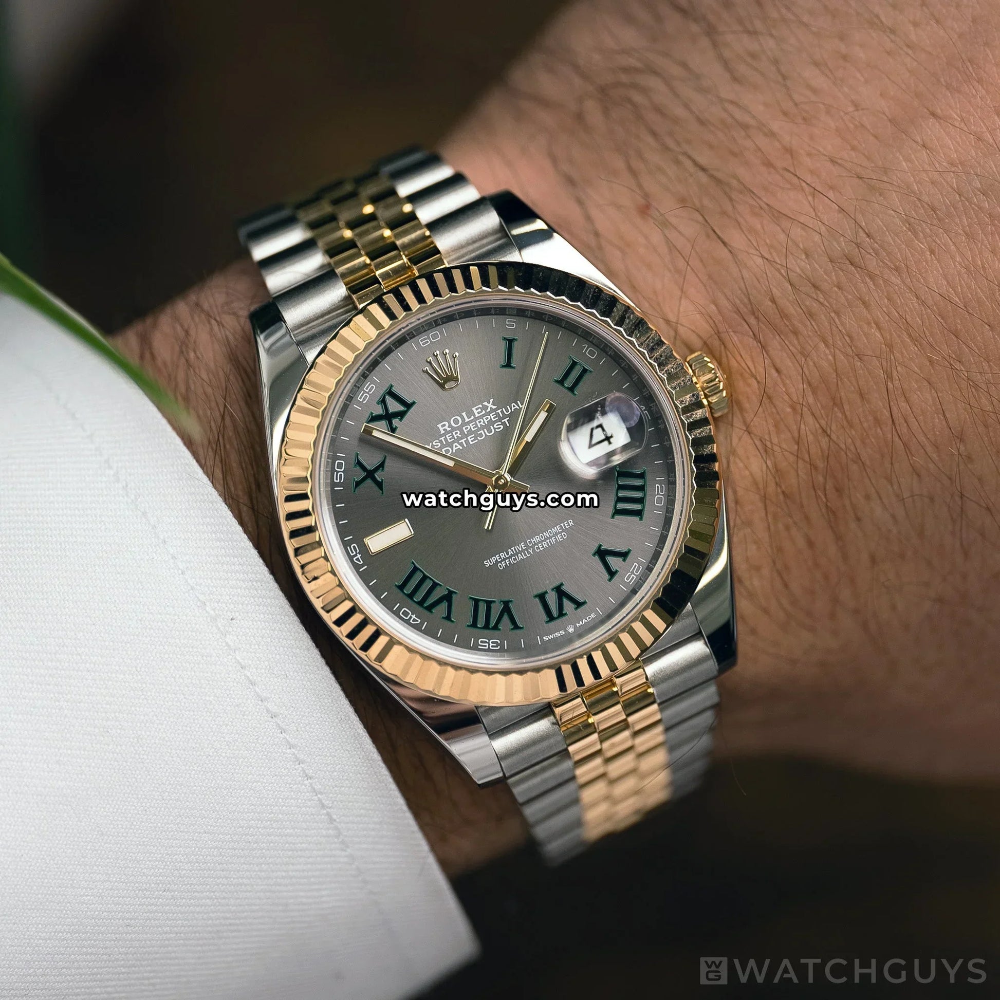 Rolex Datejust 126333 Wimbledon