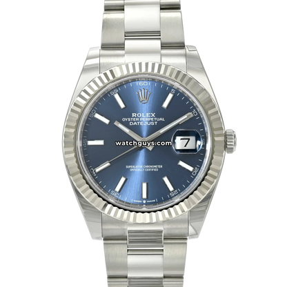 Rolex Datejust 126334 Blue Oyster