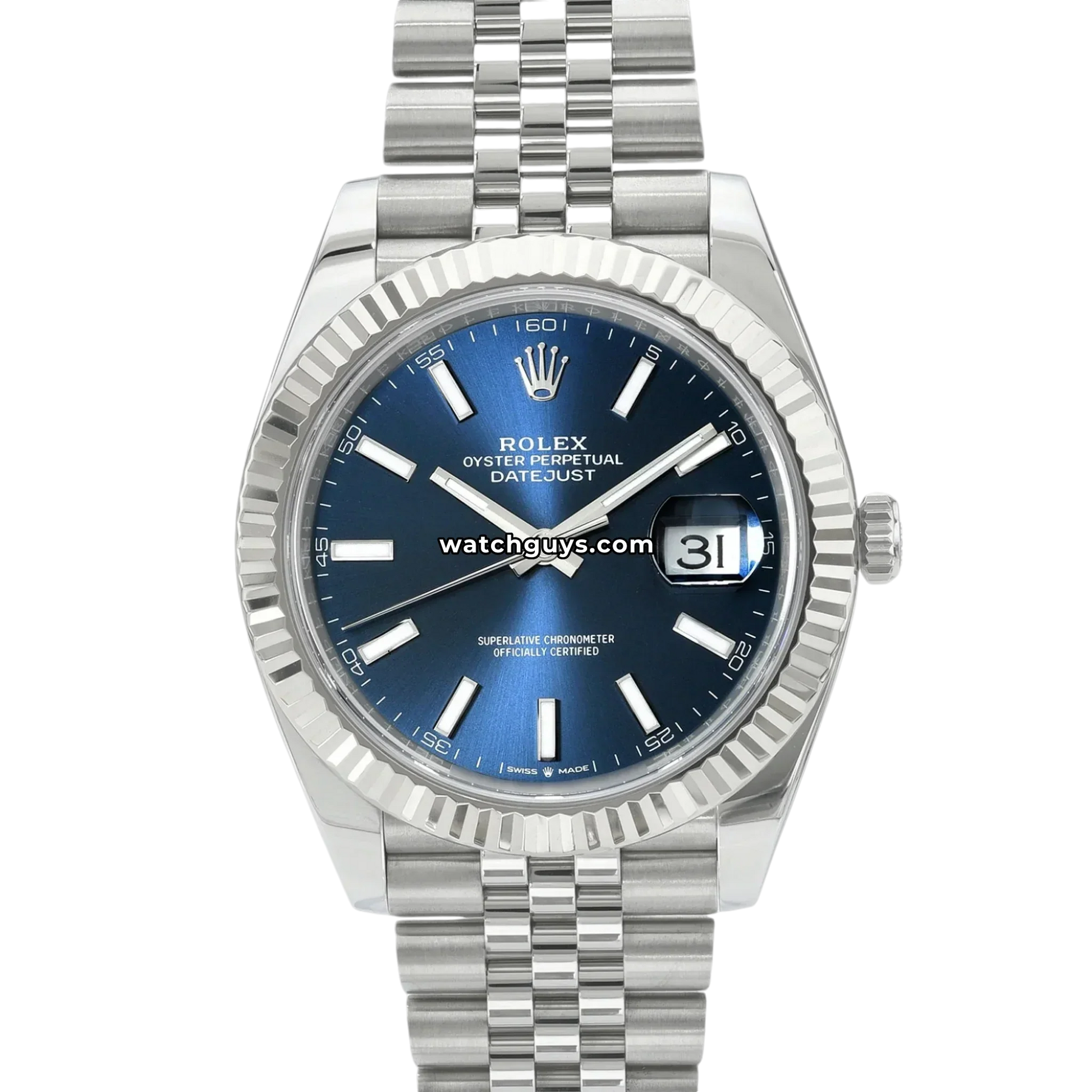 Rolex Datejust 126334 Blue Stainless Steel