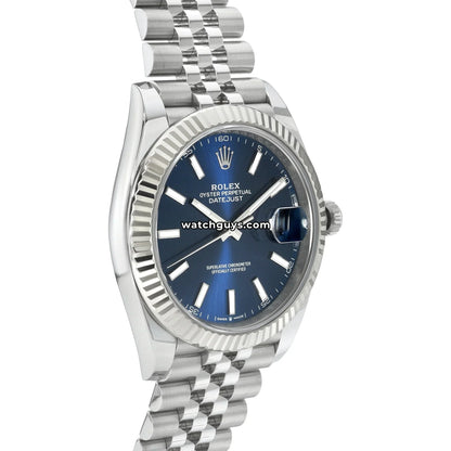 Rolex Datejust 126334 Blue Index Jubilee