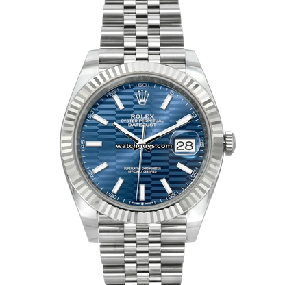 Rolex Datejust 126334 Blue Motif Jubilee