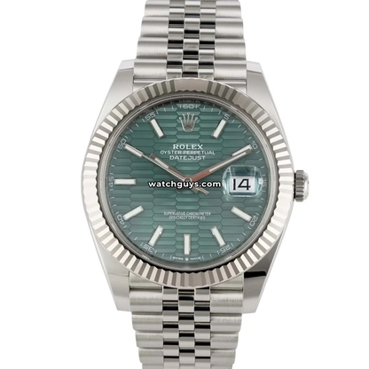 Rolex Datejust 126334 Green Motif