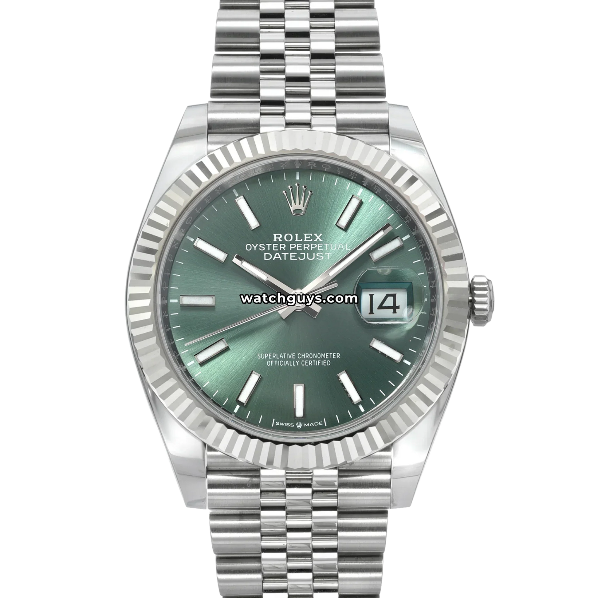 Rolex Datejust 126334 Mint Green