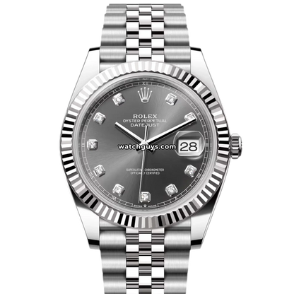 Rolex Datejust 126334 Rhodium Diamond Jubilee