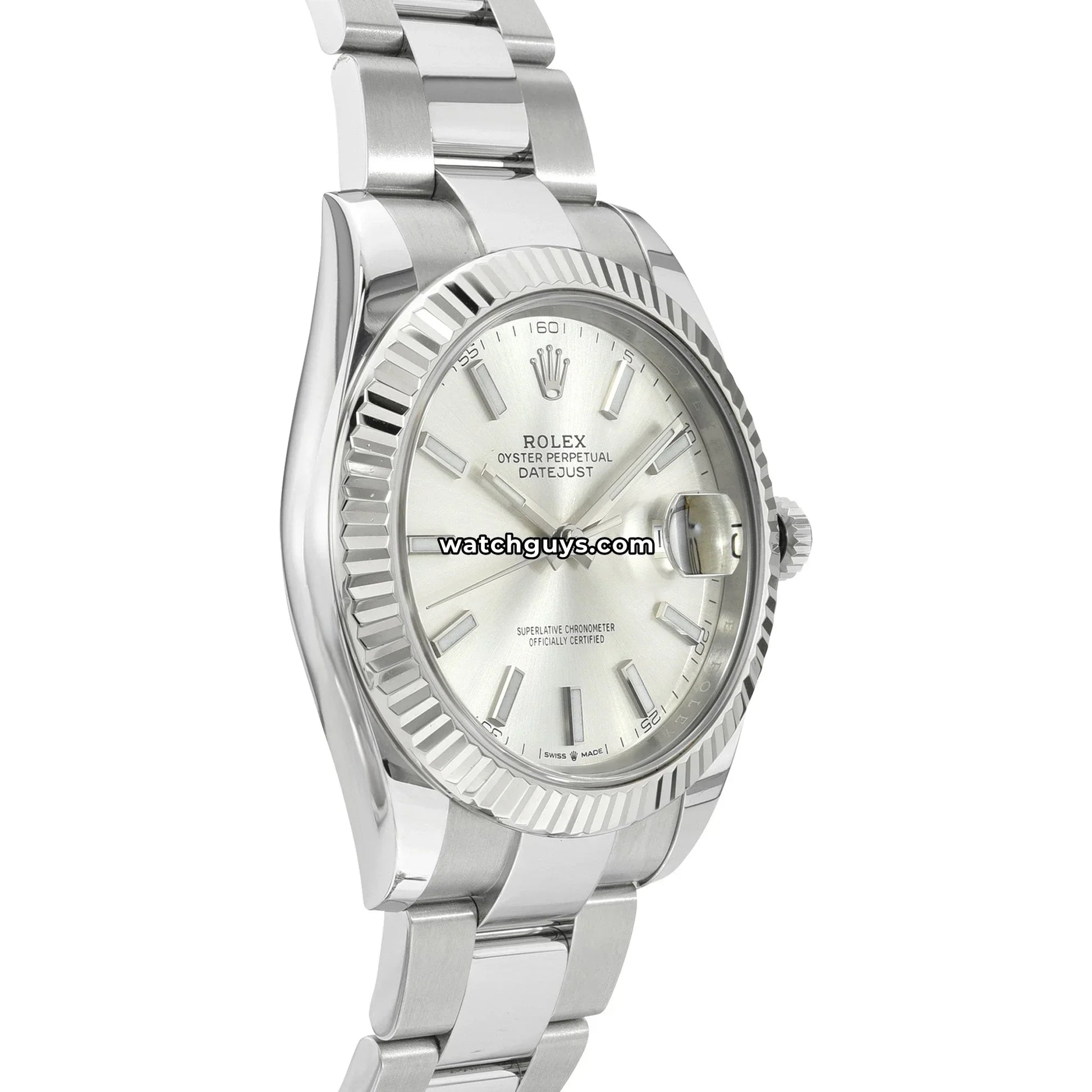 Rolex Datejust 126334 Silver Index Oyster