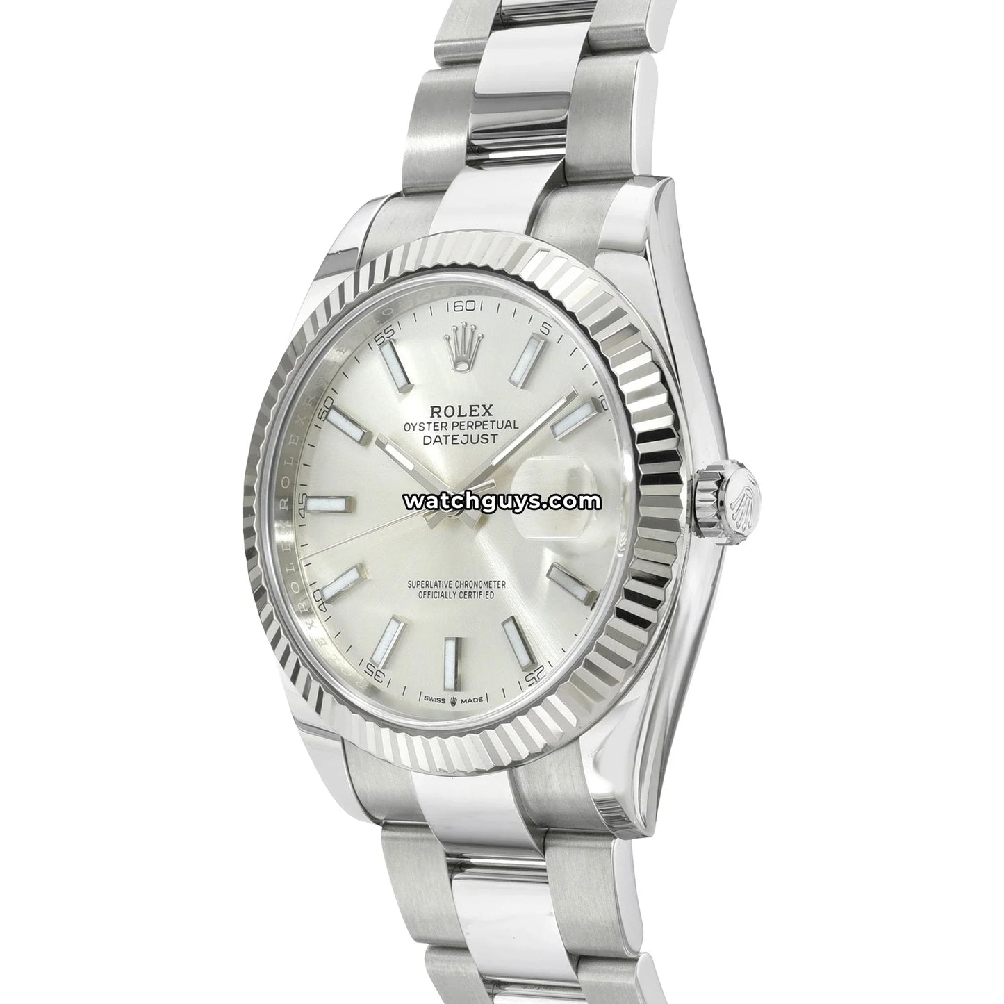 Rolex Datejust 126334 Silver Index Oyster