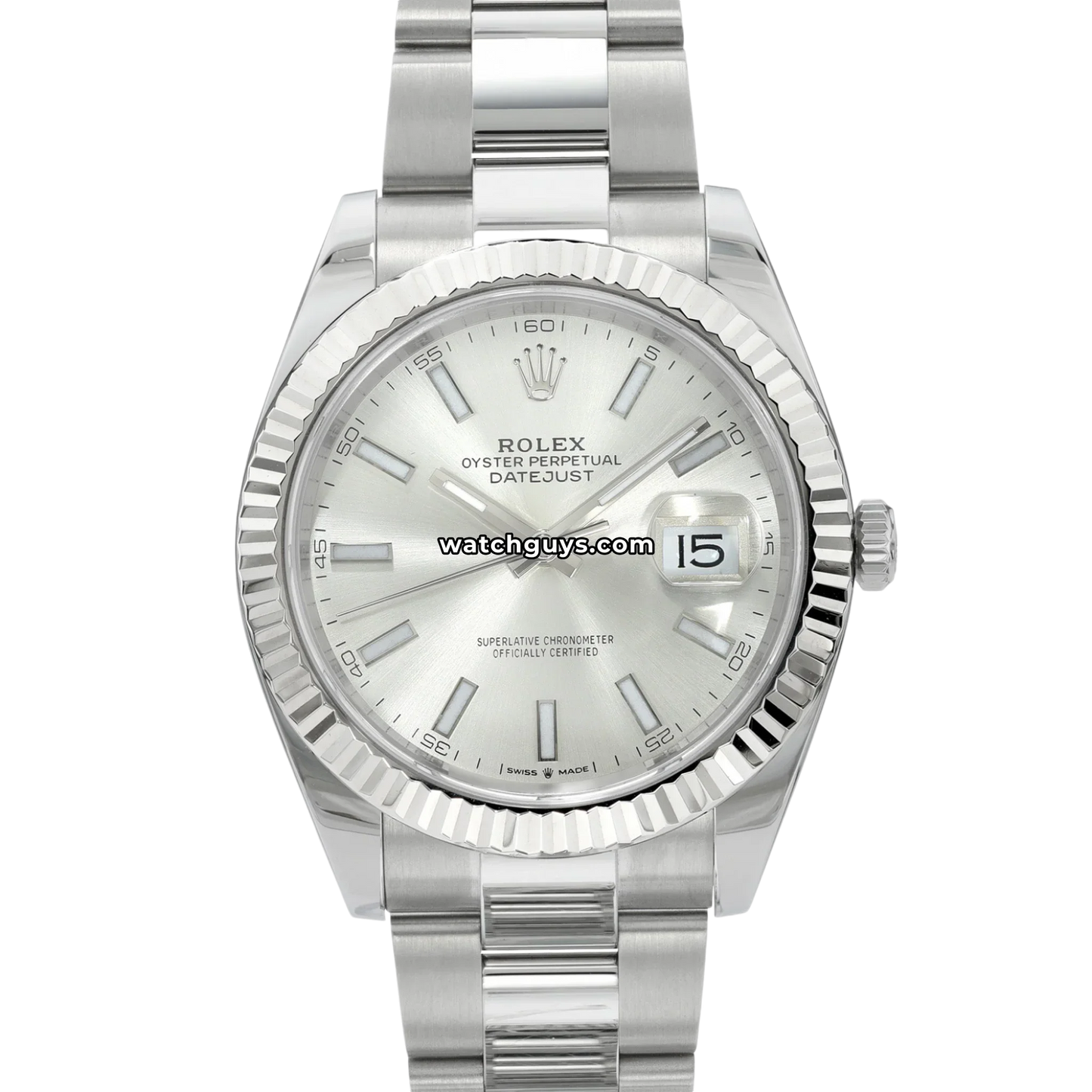 Rolex Datejust 126334 Silver Index Oyster