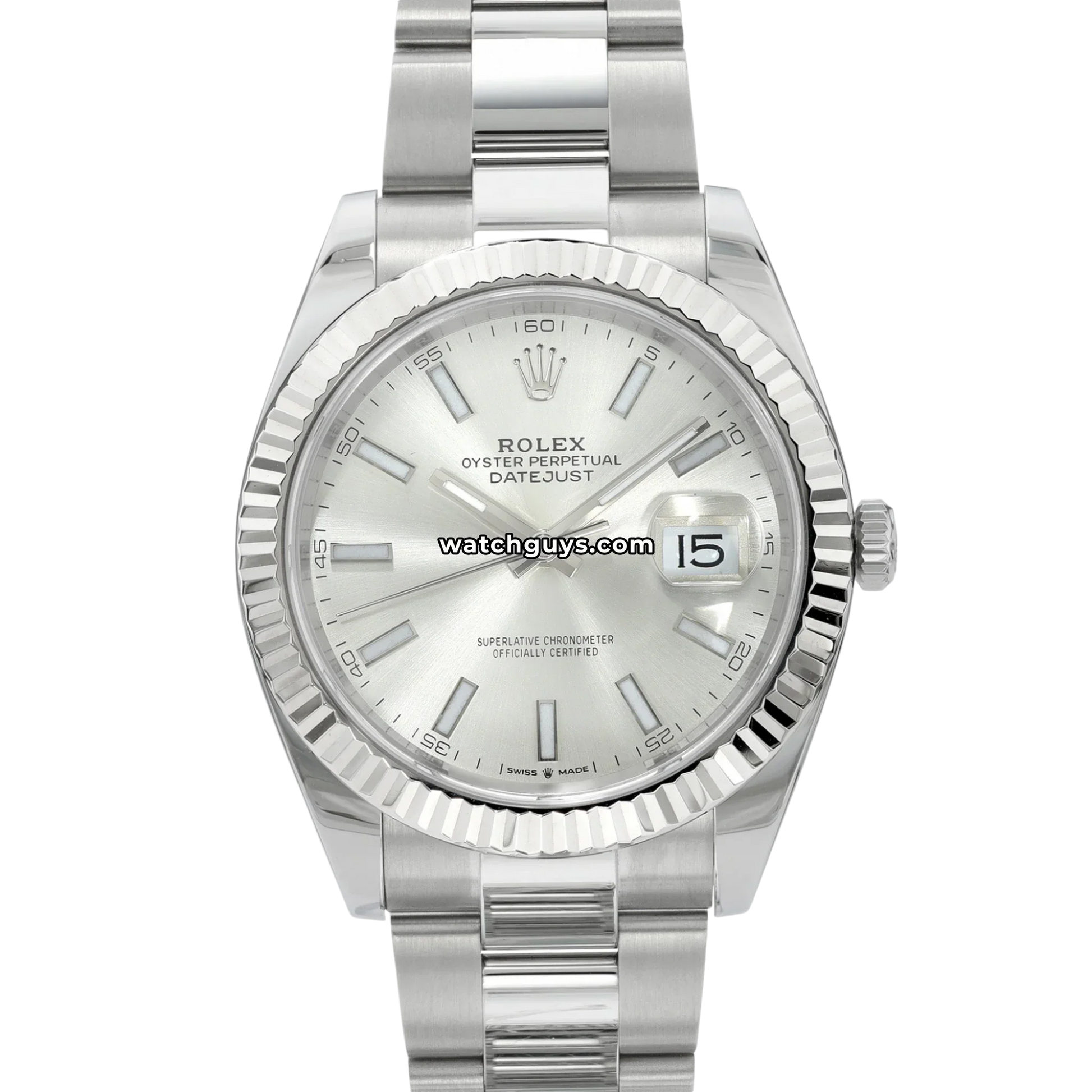 Rolex Datejust 126334 Silver Index Oyster