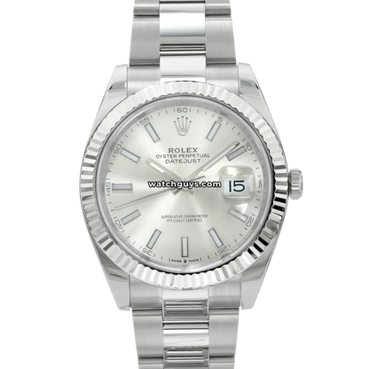 Rolex Datejust 126334 Silver Index Oyster