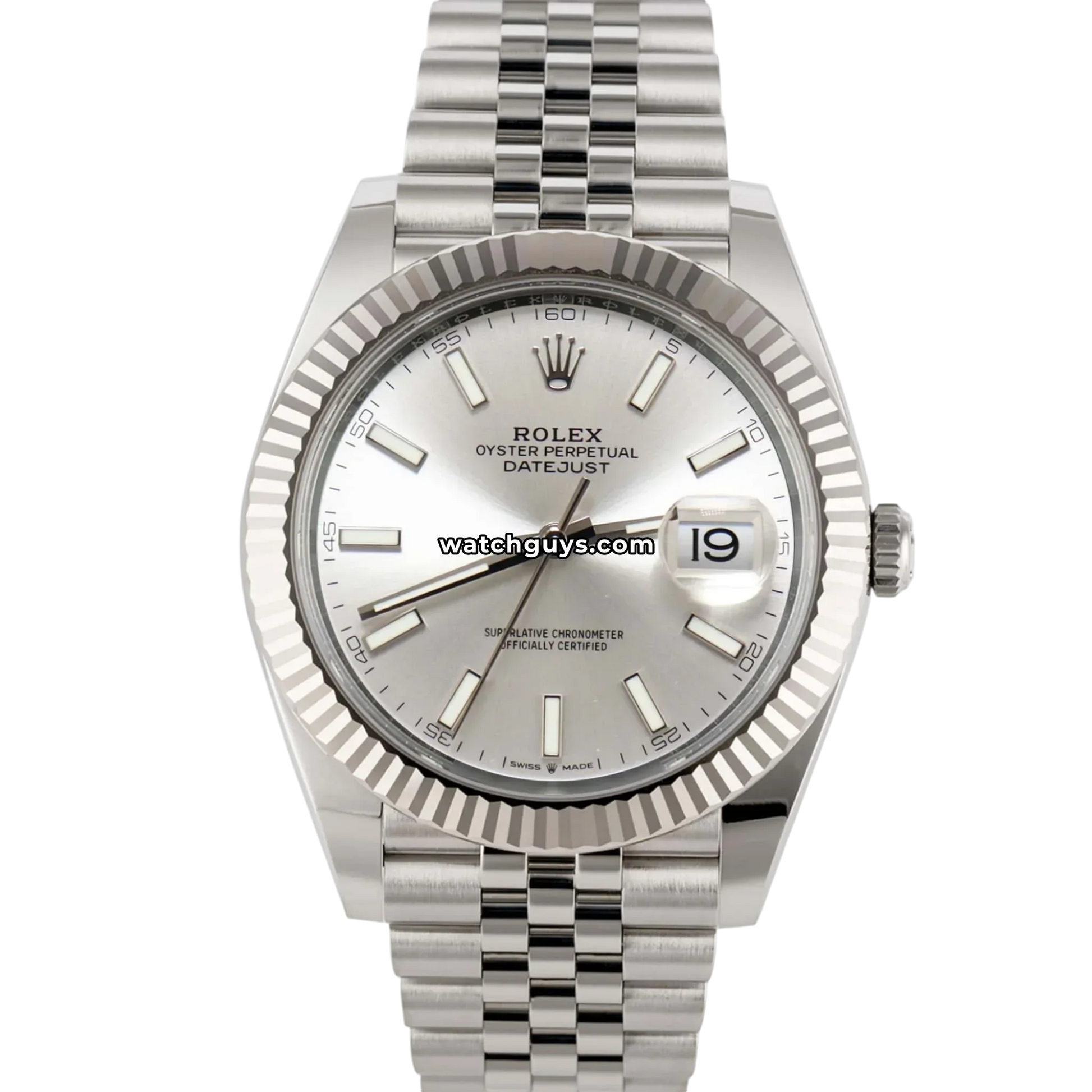Rolex Datejust 126334 Silver Jubilee