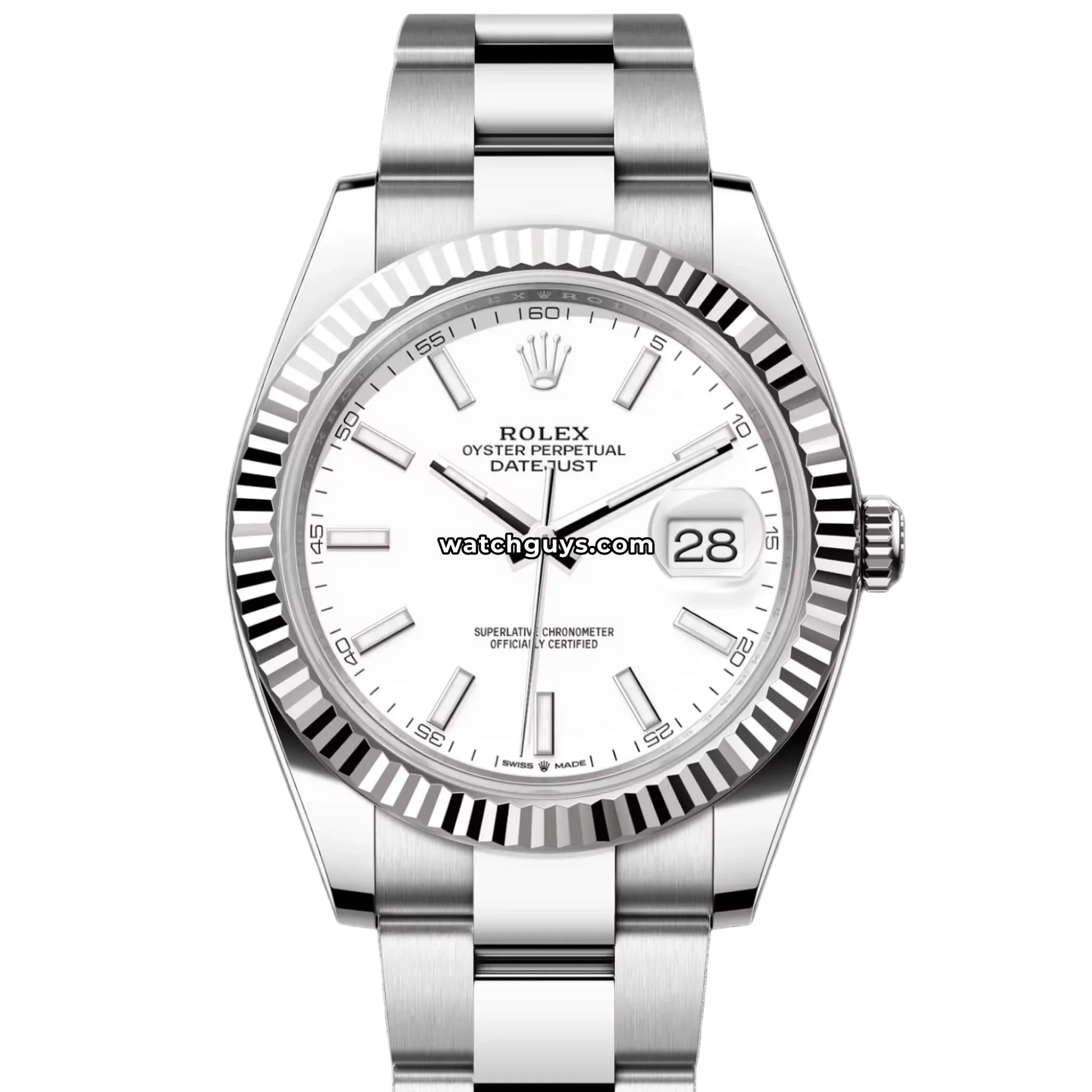 Rolex Datejust 126334 White Dial