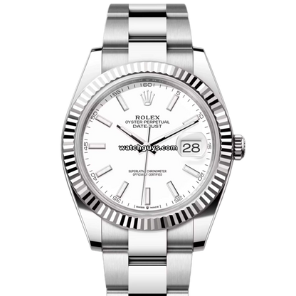 Rolex Datejust 126334 White Oyster