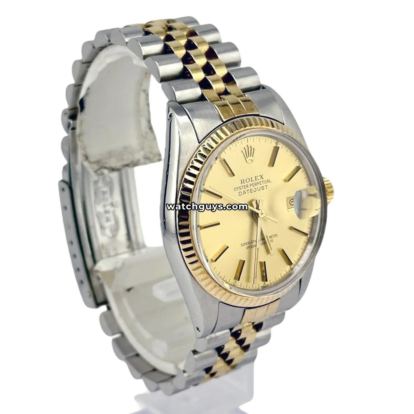 Rolex Datejust 16013 Two Tone Champagne