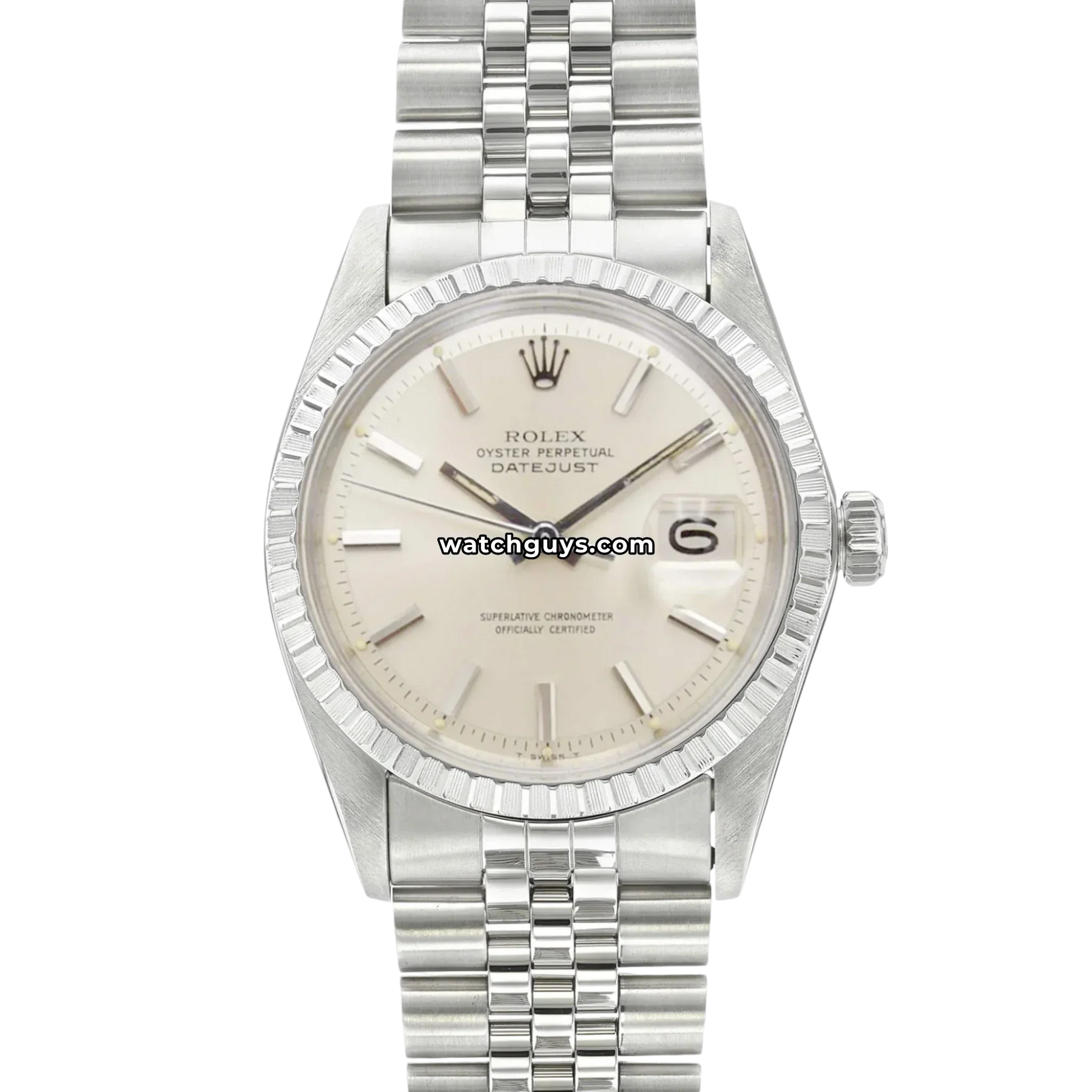 Rolex Datejust 1603 Silver Jubilee