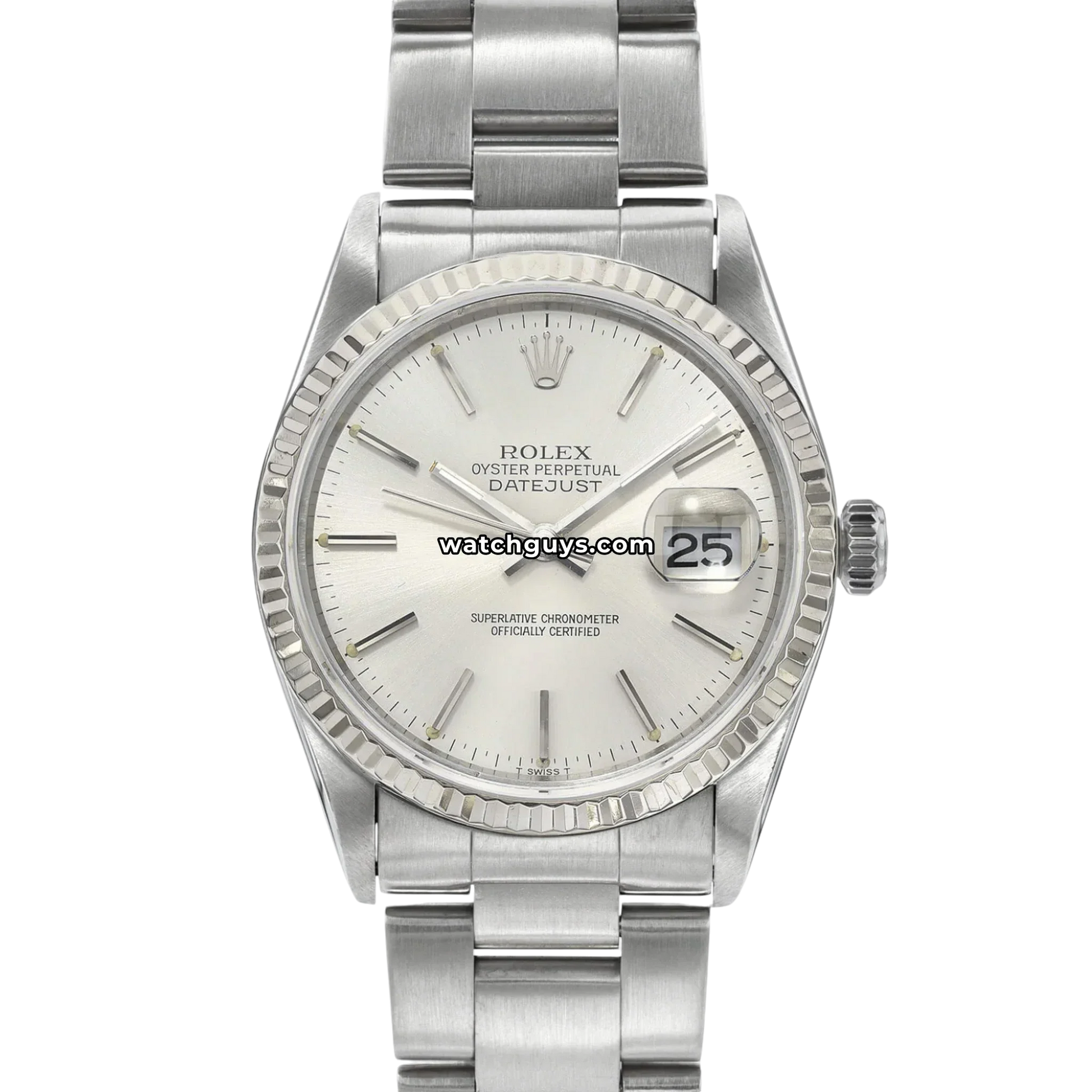 Rolex Datejust 16030 Silver