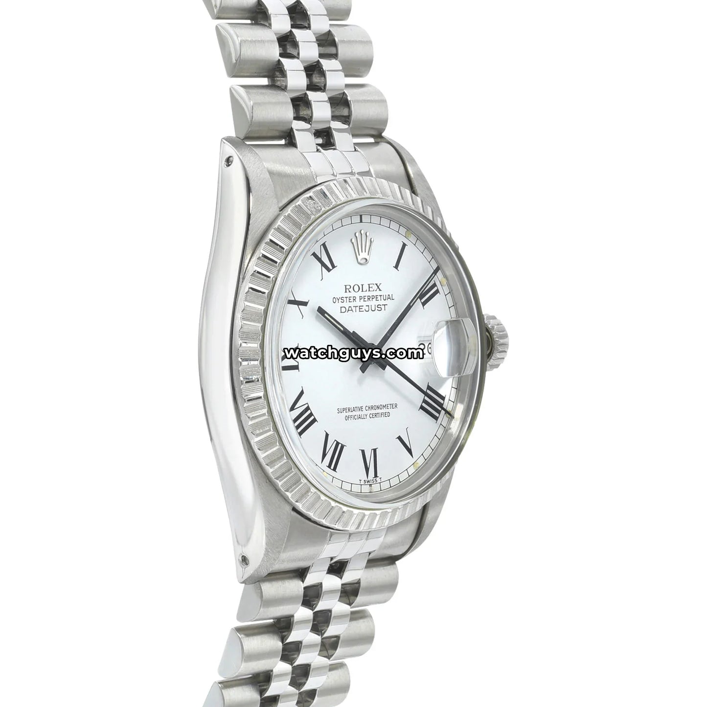 Rolex Datejust 16030 White "Buckley" Dial