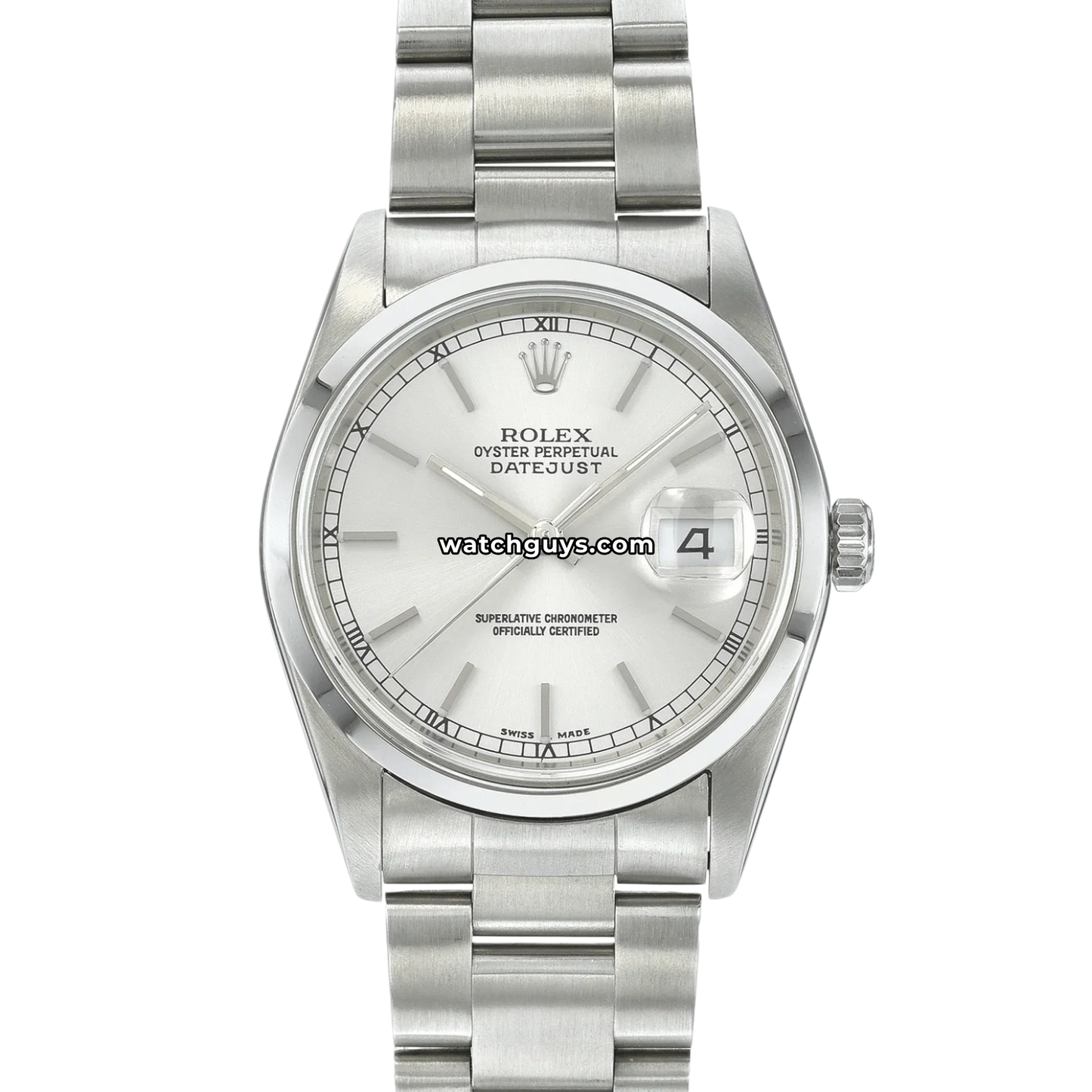 Rolex Datejust 16200 Silver