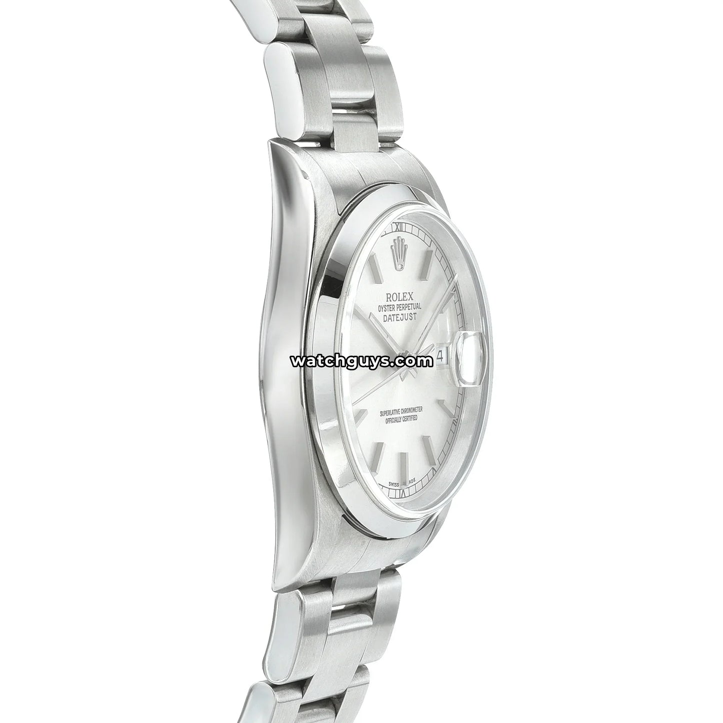 Rolex Datejust 16200 Silver