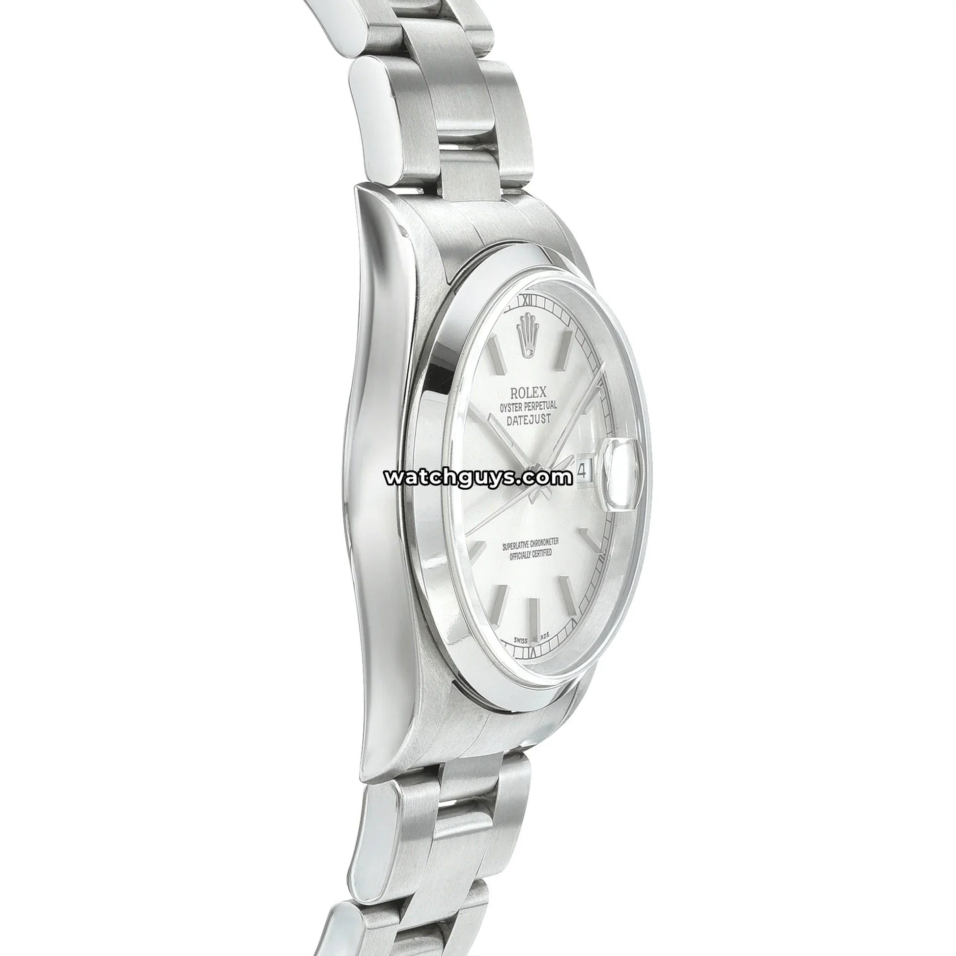 Rolex Datejust 16200 Silver