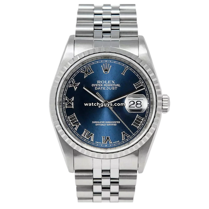 Rolex Datejust 16234 Blue Dial