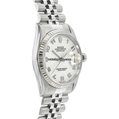Rolex Datejust 16234 Ivory Jubilee Arabic