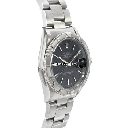 Rolex Datejust 16264 Black Turn-O-Graph