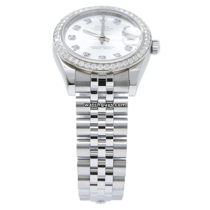 Rolex Datejust 178384 Silver Diamond Jubilee