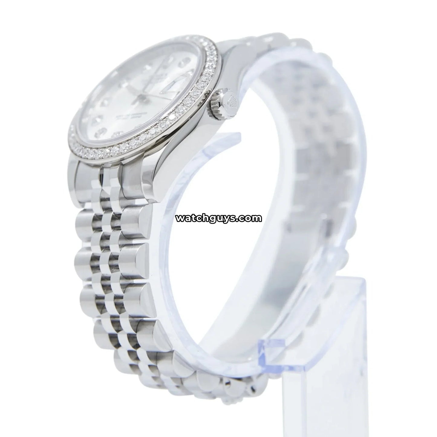 Rolex Datejust 178384 Silver Diamond Jubilee