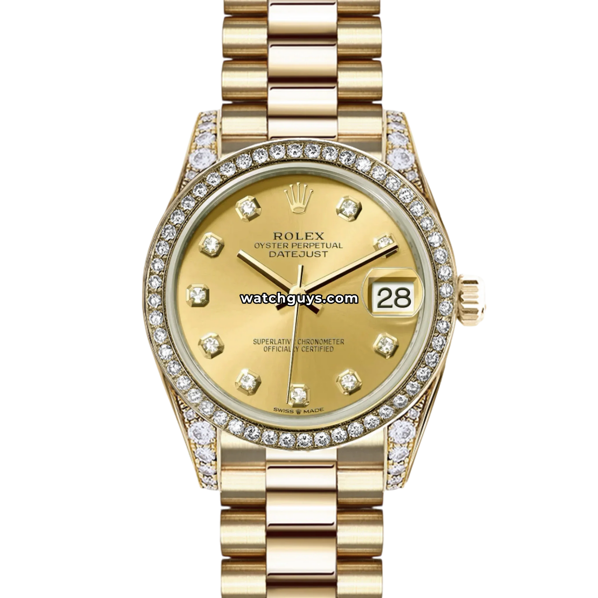 Rolex Datejust 179158 Champagne Diamond
