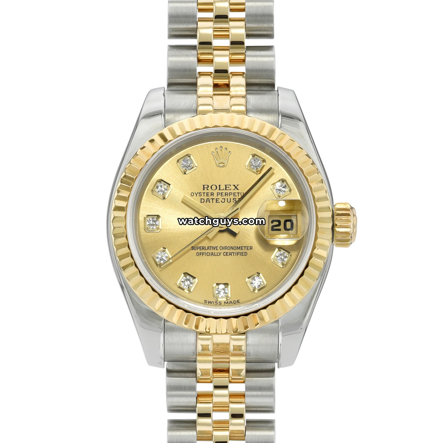 Rolex Datejust 179173 Champagne Diamond Jubilee