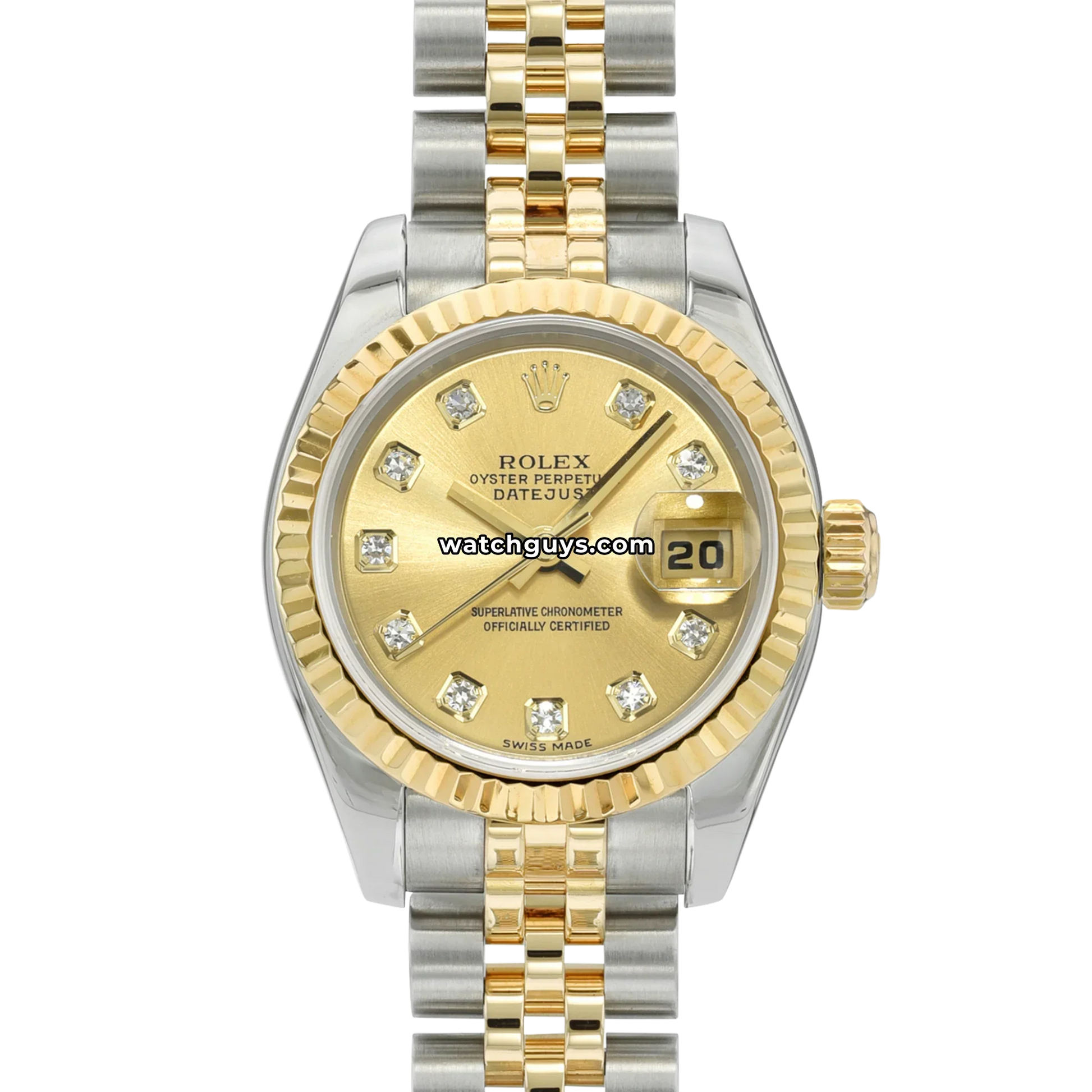 Rolex Datejust 179173 Champagne Diamond Jubilee