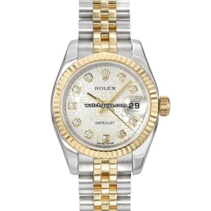 Rolex Datejust 179173 Silver Jubilee Diamond