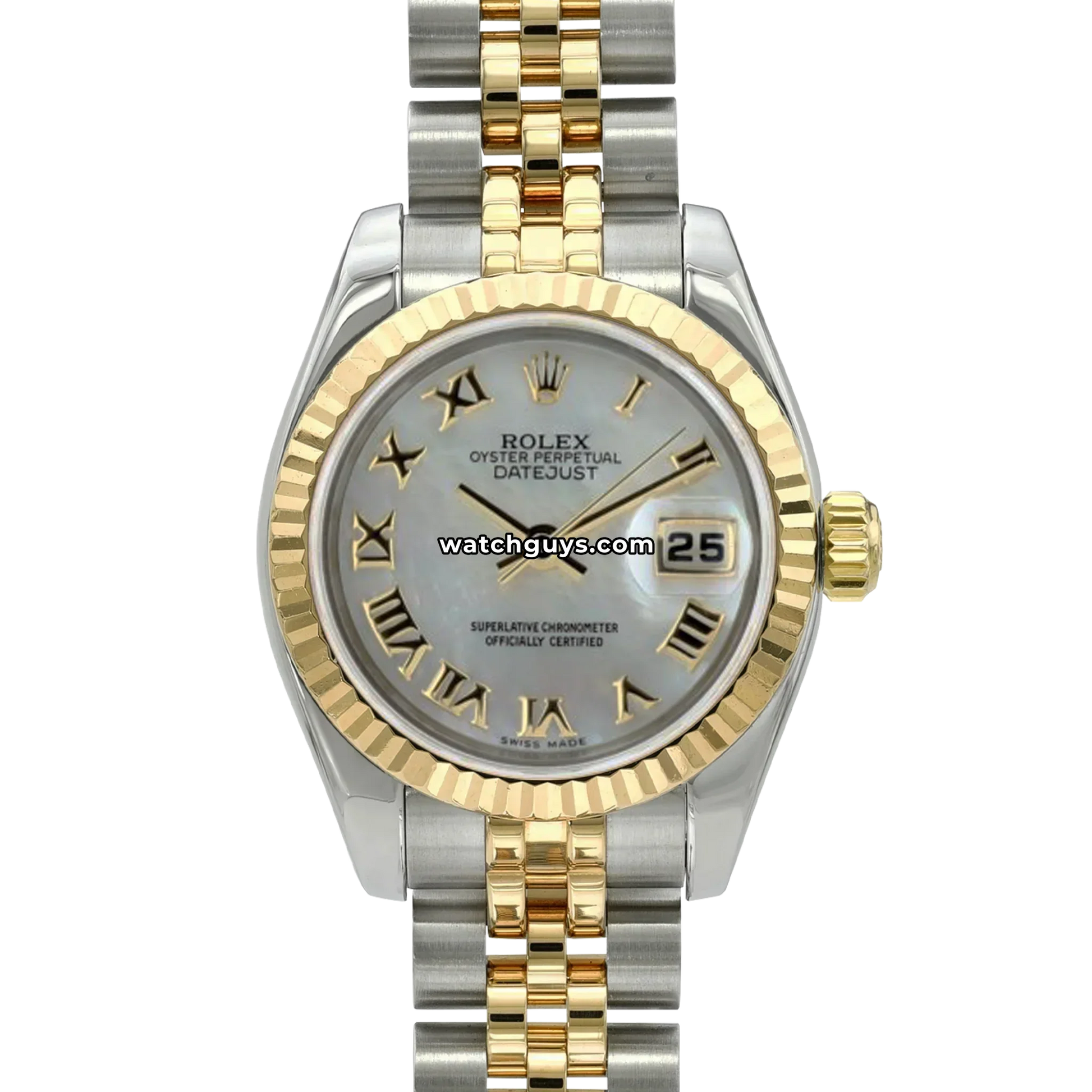 Rolex Datejust 179173 Silver Roman Jubilee