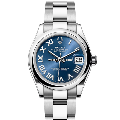 Rolex Datejust 278240 Blue Roman Oyster