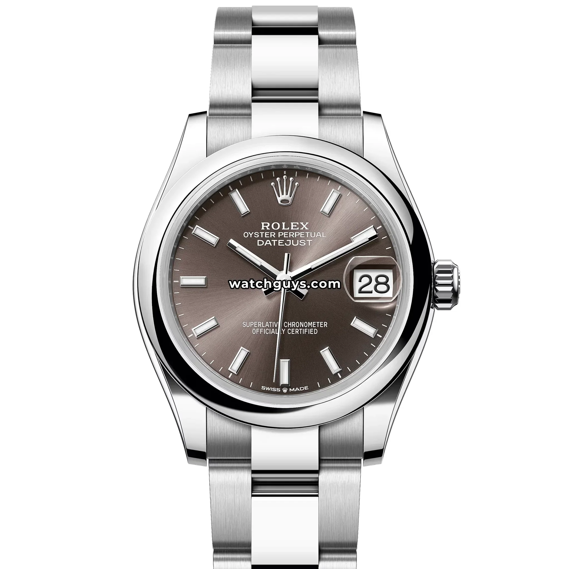 Rolex Datejust 278240 Dark Grey Index Oyster